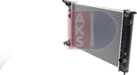 AKS Dasis 150000N - Radiator, engine cooling autospares.lv