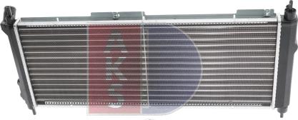 AKS Dasis 150019N - Radiator, engine cooling autospares.lv