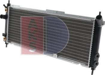 AKS Dasis 150019N - Radiator, engine cooling autospares.lv