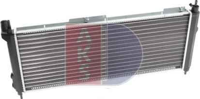 AKS Dasis 150019N - Radiator, engine cooling autospares.lv