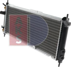 AKS Dasis 150019N - Radiator, engine cooling autospares.lv