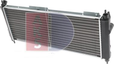 AKS Dasis 150019N - Radiator, engine cooling autospares.lv