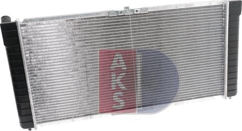 AKS Dasis 150018N - Radiator, engine cooling autospares.lv