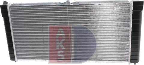 AKS Dasis 150018N - Radiator, engine cooling autospares.lv