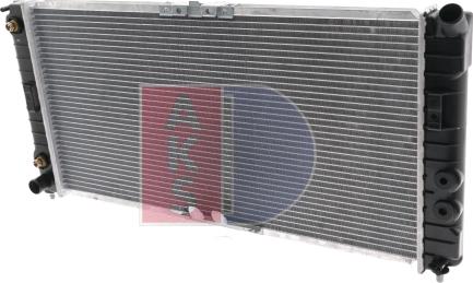 AKS Dasis 150018N - Radiator, engine cooling autospares.lv