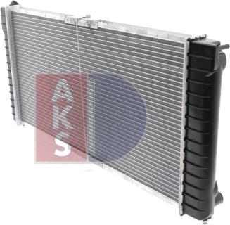 AKS Dasis 150018N - Radiator, engine cooling autospares.lv