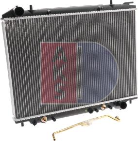 AKS Dasis 150084N - Radiator, engine cooling autospares.lv