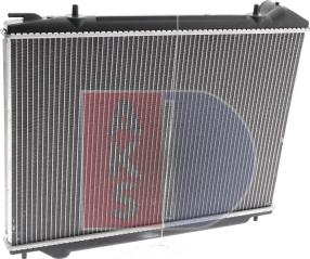 AKS Dasis 150084N - Radiator, engine cooling autospares.lv