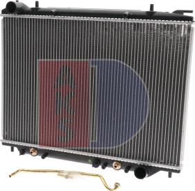 AKS Dasis 150084N - Radiator, engine cooling autospares.lv