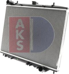 AKS Dasis 150087N - Radiator, engine cooling autospares.lv