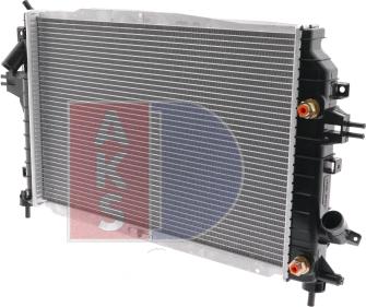 AKS Dasis 150024N - Radiator, engine cooling autospares.lv