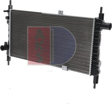 AKS Dasis 150310N - Radiator, engine cooling autospares.lv