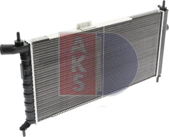 AKS Dasis 150330N - Radiator, engine cooling autospares.lv