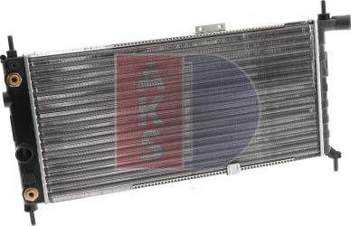 AKS Dasis 150330N - Radiator, engine cooling autospares.lv