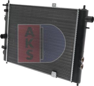 AKS Dasis 150200N - Radiator, engine cooling autospares.lv