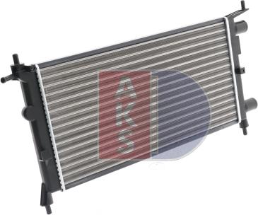 AKS Dasis 150790N - Radiator, engine cooling autospares.lv