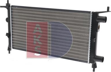 AKS Dasis 150790N - Radiator, engine cooling autospares.lv