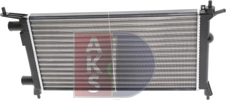 AKS Dasis 150790N - Radiator, engine cooling autospares.lv