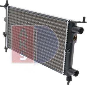 AKS Dasis 150790N - Radiator, engine cooling autospares.lv