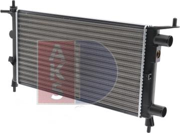 AKS Dasis 150790N - Radiator, engine cooling autospares.lv