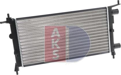 AKS Dasis 150790N - Radiator, engine cooling autospares.lv