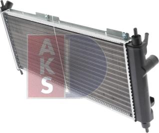 AKS Dasis 150710N - Radiator, engine cooling autospares.lv