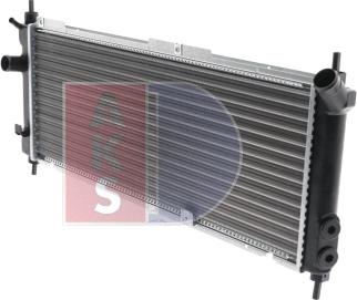 AKS Dasis 150710N - Radiator, engine cooling autospares.lv