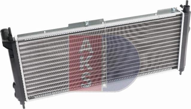 AKS Dasis 150710N - Radiator, engine cooling autospares.lv