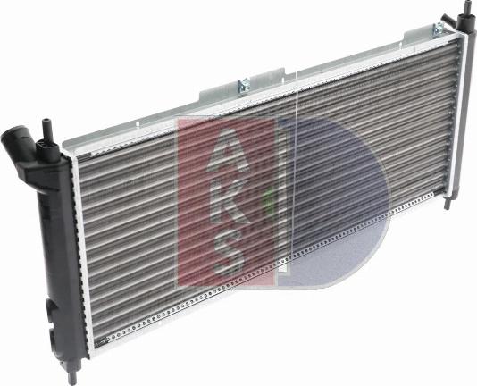 AKS Dasis 150710N - Radiator, engine cooling autospares.lv