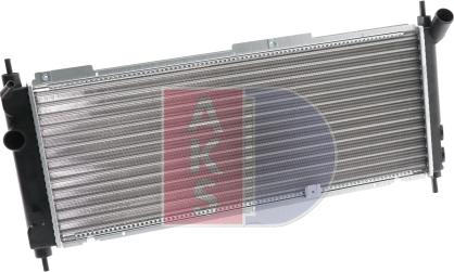 AKS Dasis 150710N - Radiator, engine cooling autospares.lv