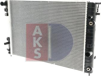 AKS Dasis 151910N - Radiator, engine cooling autospares.lv