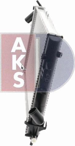 AKS Dasis 151920N - Radiator, engine cooling autospares.lv