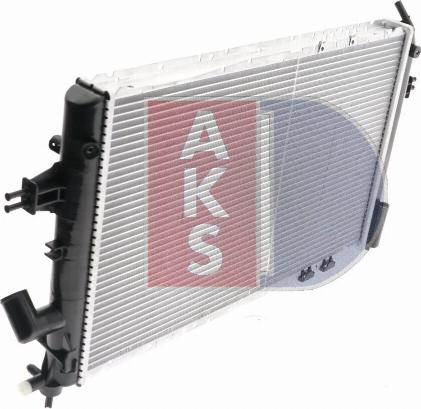 AKS Dasis 151920N - Radiator, engine cooling autospares.lv