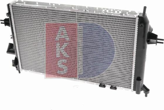 AKS Dasis 151920N - Radiator, engine cooling autospares.lv