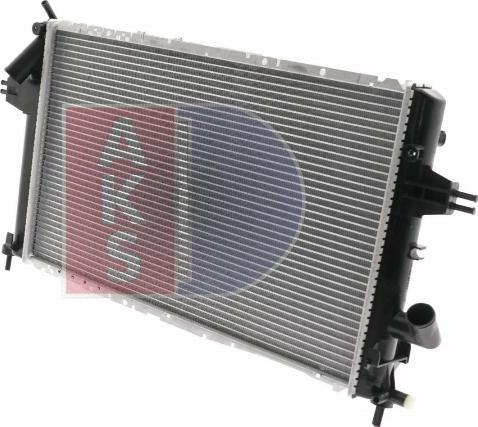 AKS Dasis 151920N - Radiator, engine cooling autospares.lv