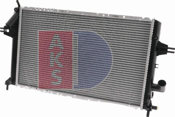 AKS Dasis 151920N - Radiator, engine cooling autospares.lv