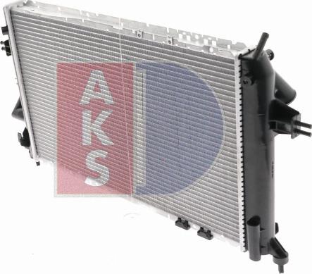 AKS Dasis 151920N - Radiator, engine cooling autospares.lv