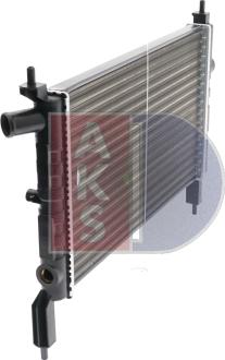 AKS Dasis 151440N - Radiator, engine cooling autospares.lv