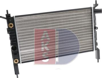 AKS Dasis 151440N - Radiator, engine cooling autospares.lv