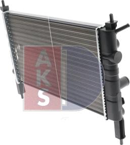 AKS Dasis 151440N - Radiator, engine cooling autospares.lv