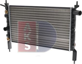 AKS Dasis 151440N - Radiator, engine cooling autospares.lv