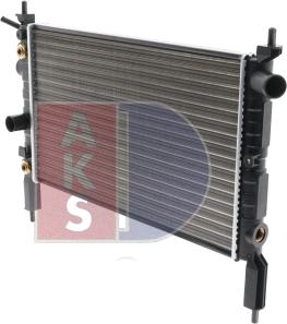 AKS Dasis 151440N - Radiator, engine cooling autospares.lv