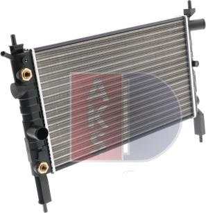 AKS Dasis 151440N - Radiator, engine cooling autospares.lv