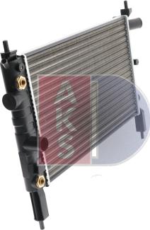 AKS Dasis 151440N - Radiator, engine cooling autospares.lv