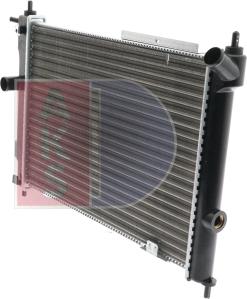 AKS Dasis 151450N - Radiator, engine cooling autospares.lv