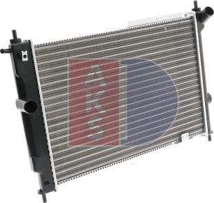 AKS Dasis 151450N - Radiator, engine cooling autospares.lv