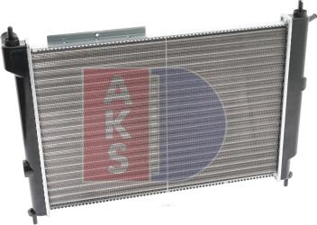 AKS Dasis 151450N - Radiator, engine cooling autospares.lv