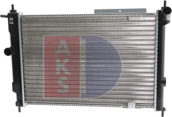 AKS Dasis 151450N - Radiator, engine cooling autospares.lv