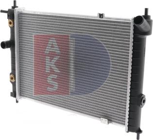 AKS Dasis 151460N - Radiator, engine cooling autospares.lv