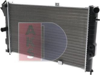 AKS Dasis 151570N - Radiator, engine cooling autospares.lv